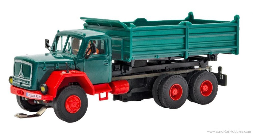 Viessmann 8018 H0 MAGIRUS DEUTZ 3-axle dump truck, basic, fu