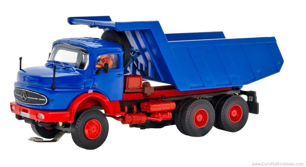 Viessmann 8019 H0 MB round bonnet 3-axle with MEILLER tipper