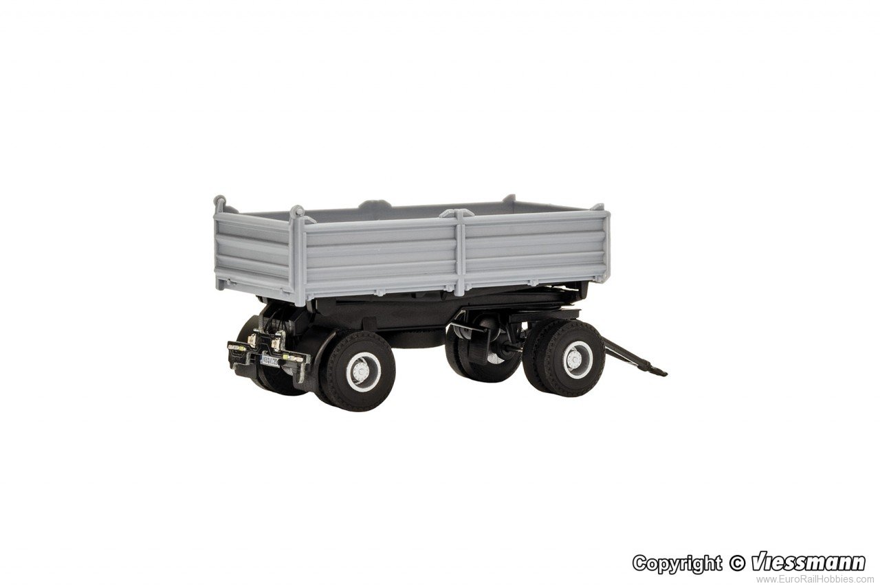 Viessmann 8210 H0 2-axle dump trailer, functional model (Vie