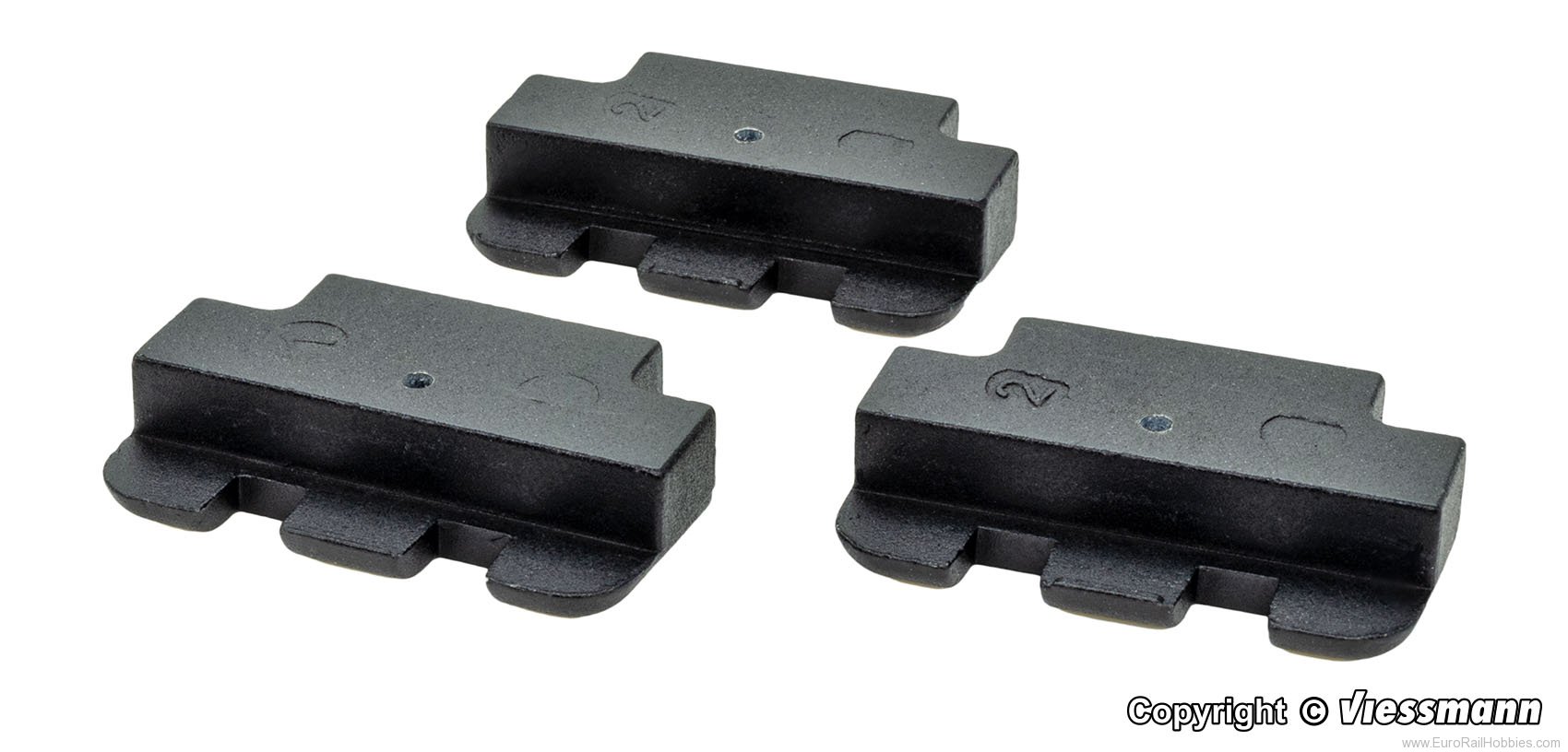 Viessmann 8428 8428 H0 Weights for MB ACTROS vehicles, 3 pie
