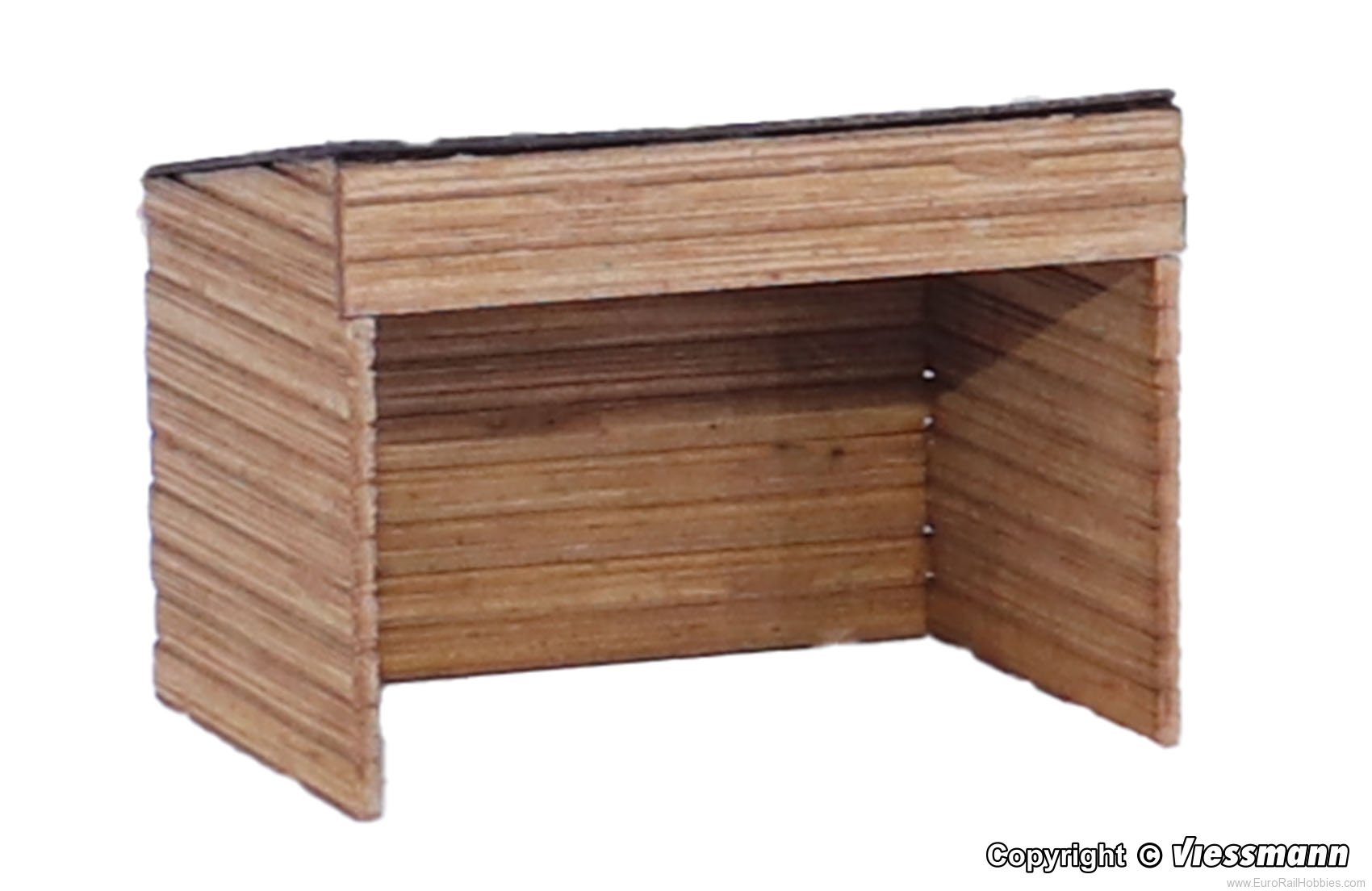 Vollmer 43745 43745 H0 Goat barn with goats â Polyplat