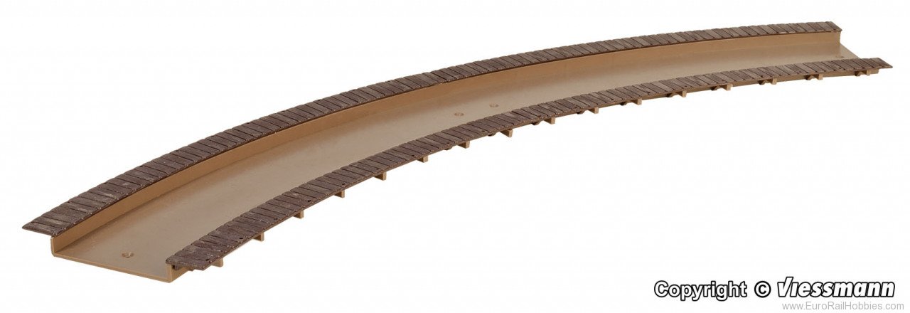 Vollmer 44042 Curved Track Ramp for 40mm Track 15 Radius