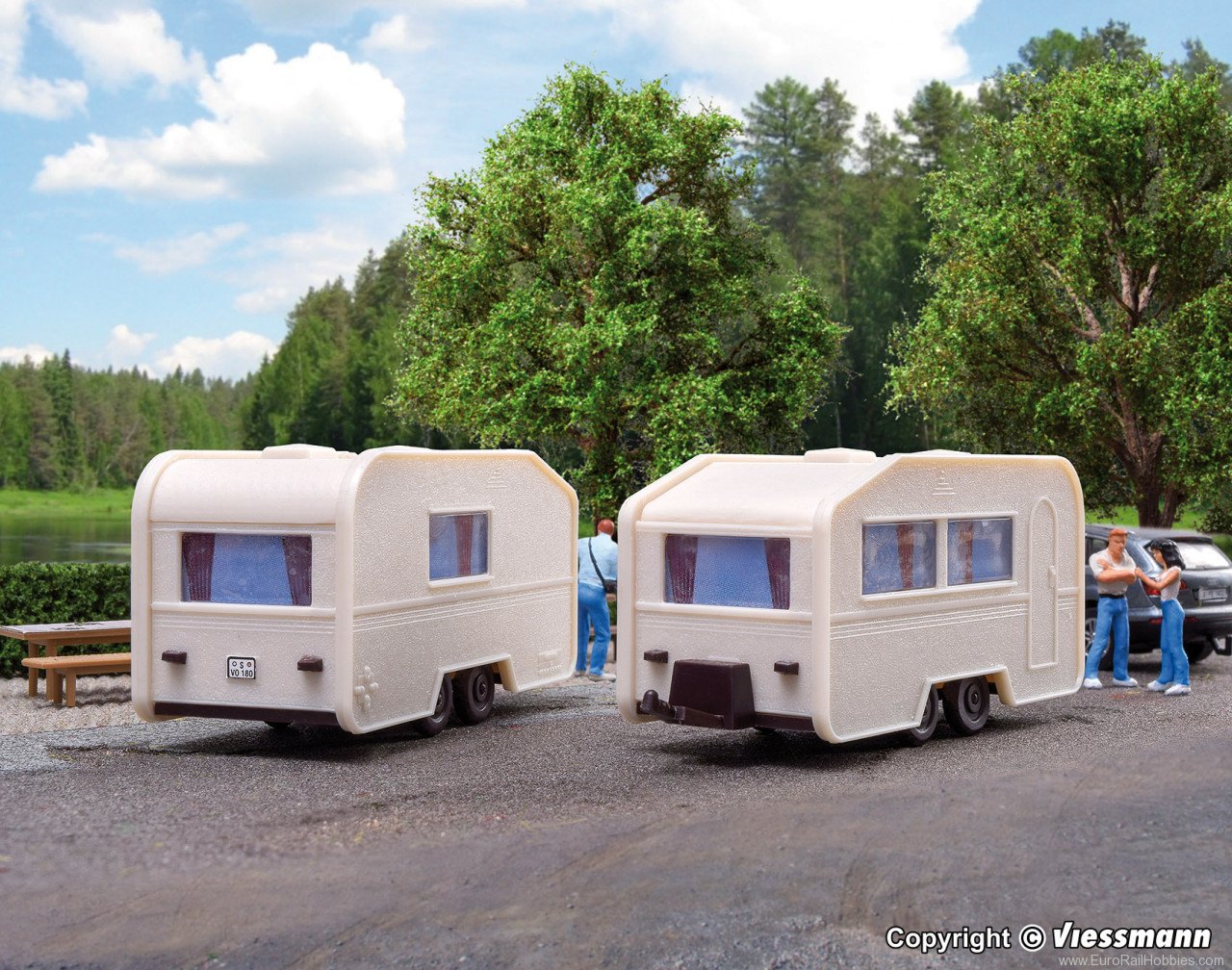Vollmer 45147 Camper (2 Pcs.)