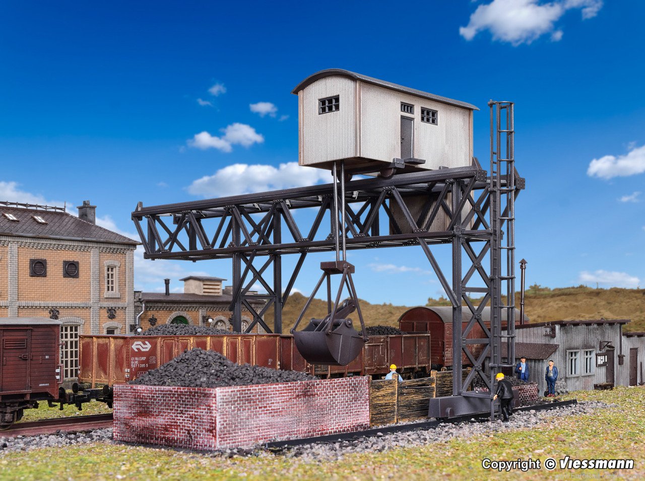 Vollmer 45714 Coal Loader w. Crane