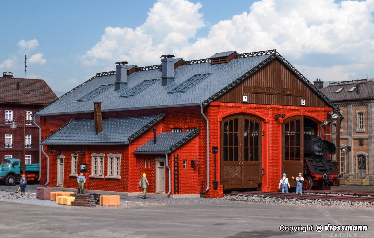 Vollmer 45753 Two Stall Engine Shed