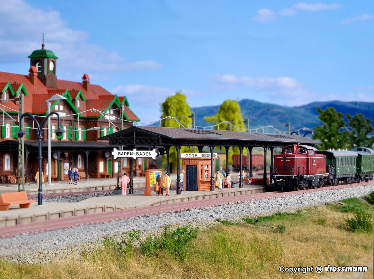 Vollmer 47504 Platform Baden-Baden