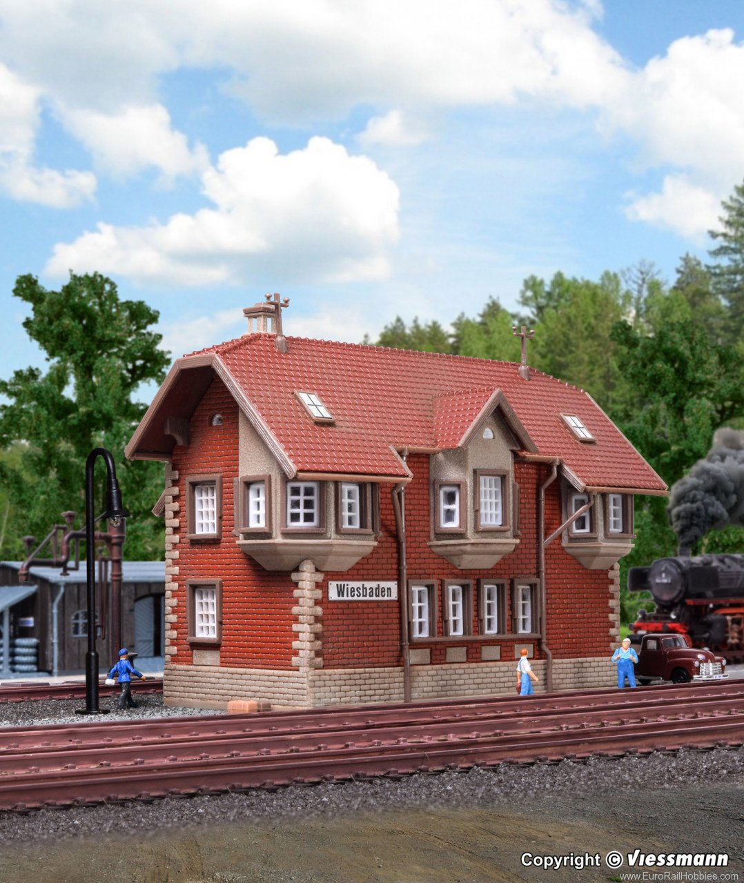 Vollmer 47602 Signalbox Wiesbaden