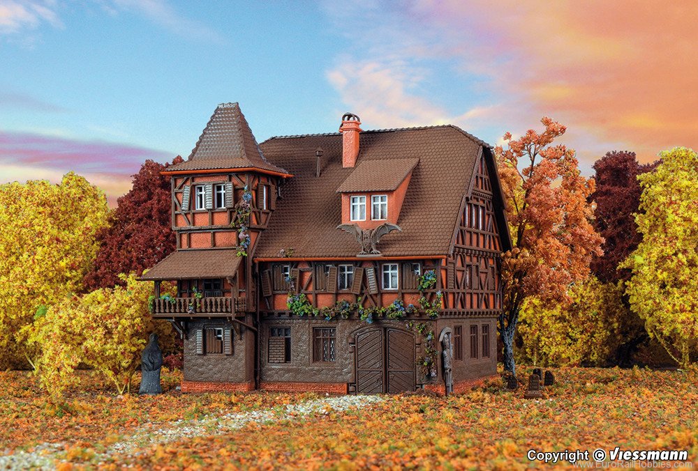 Vollmer 47679 Haunted Mansion with Flashing Lights
