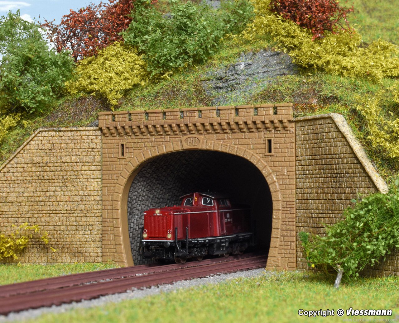 Vollmer 47812 Tunnel Portal 2 Lanes