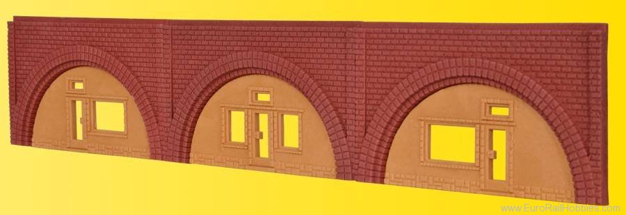 Vollmer 48150 Red Brick Arcades, 2 pcs