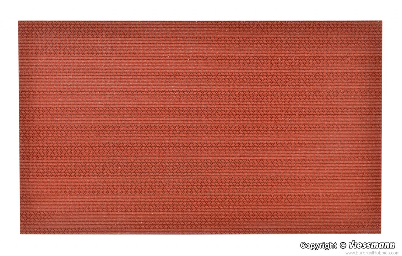 Vollmer 48223 Wall plate brick 