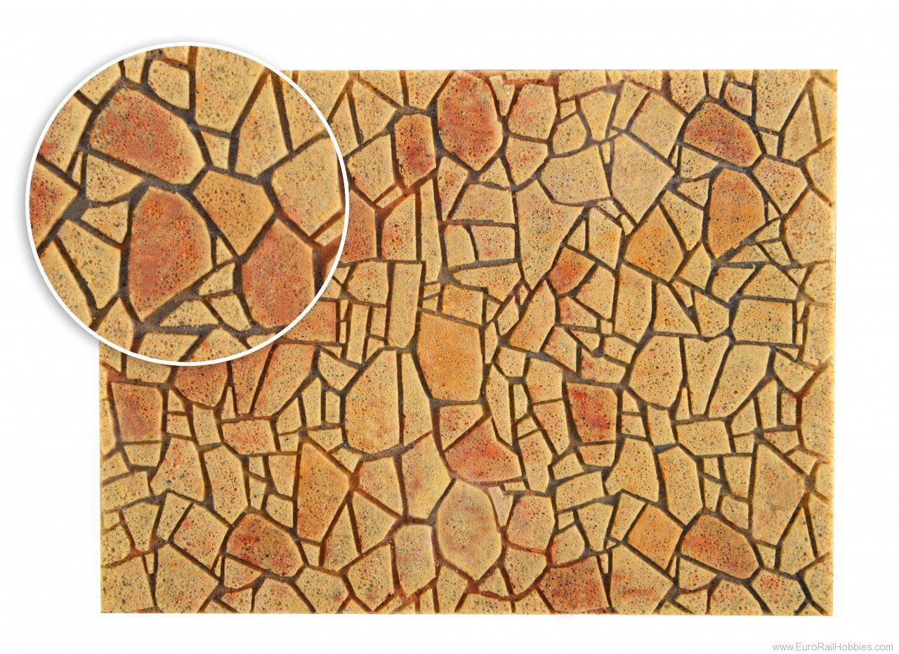 Vollmer 48227 H0 Polygonal plate, mediterranean