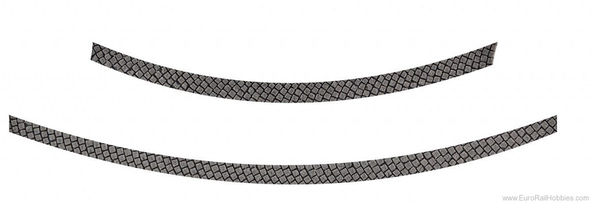 Vollmer 48239 H0 Side strip cobblestone for street plate as