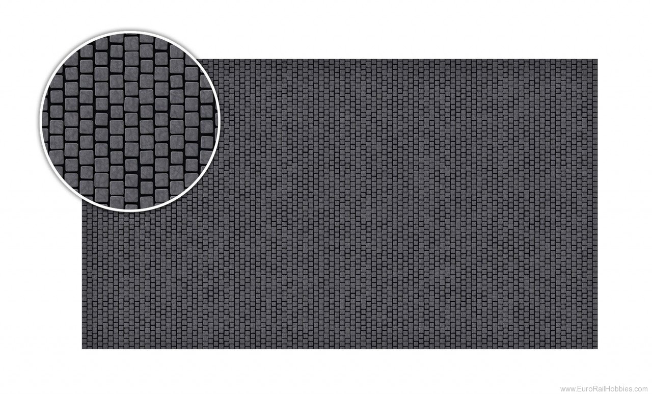 Vollmer 48248 H0 Cobblestone plate