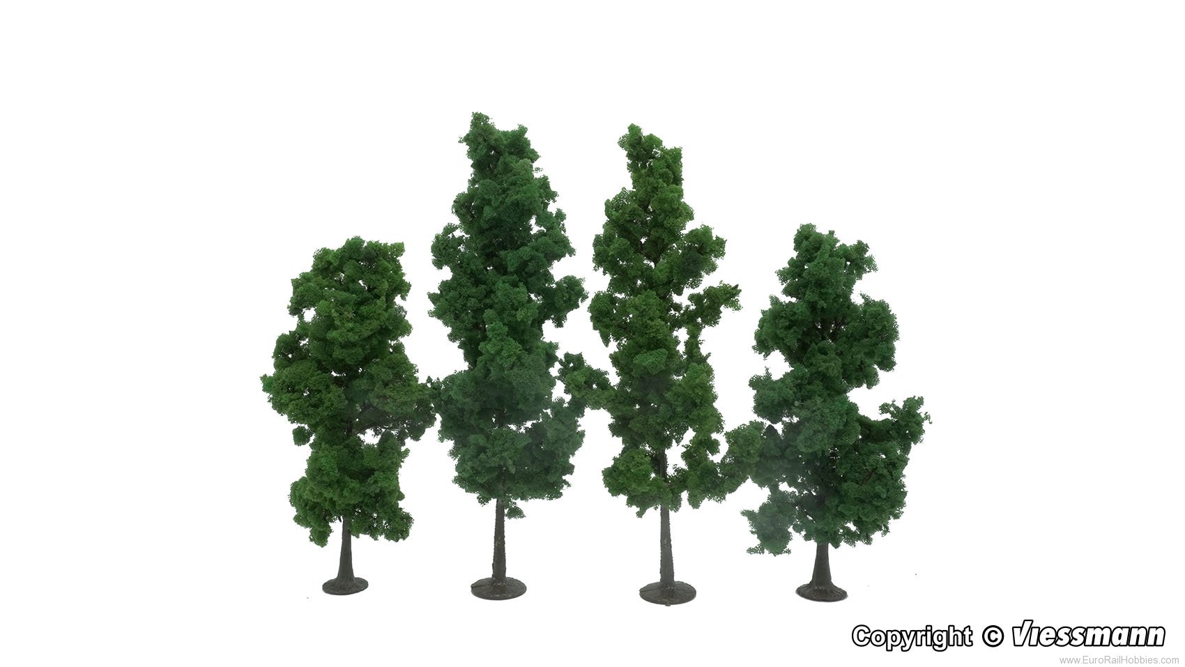 Vollmer 48400 48400 Deciduous tree 10-14 cm, 4 pieces