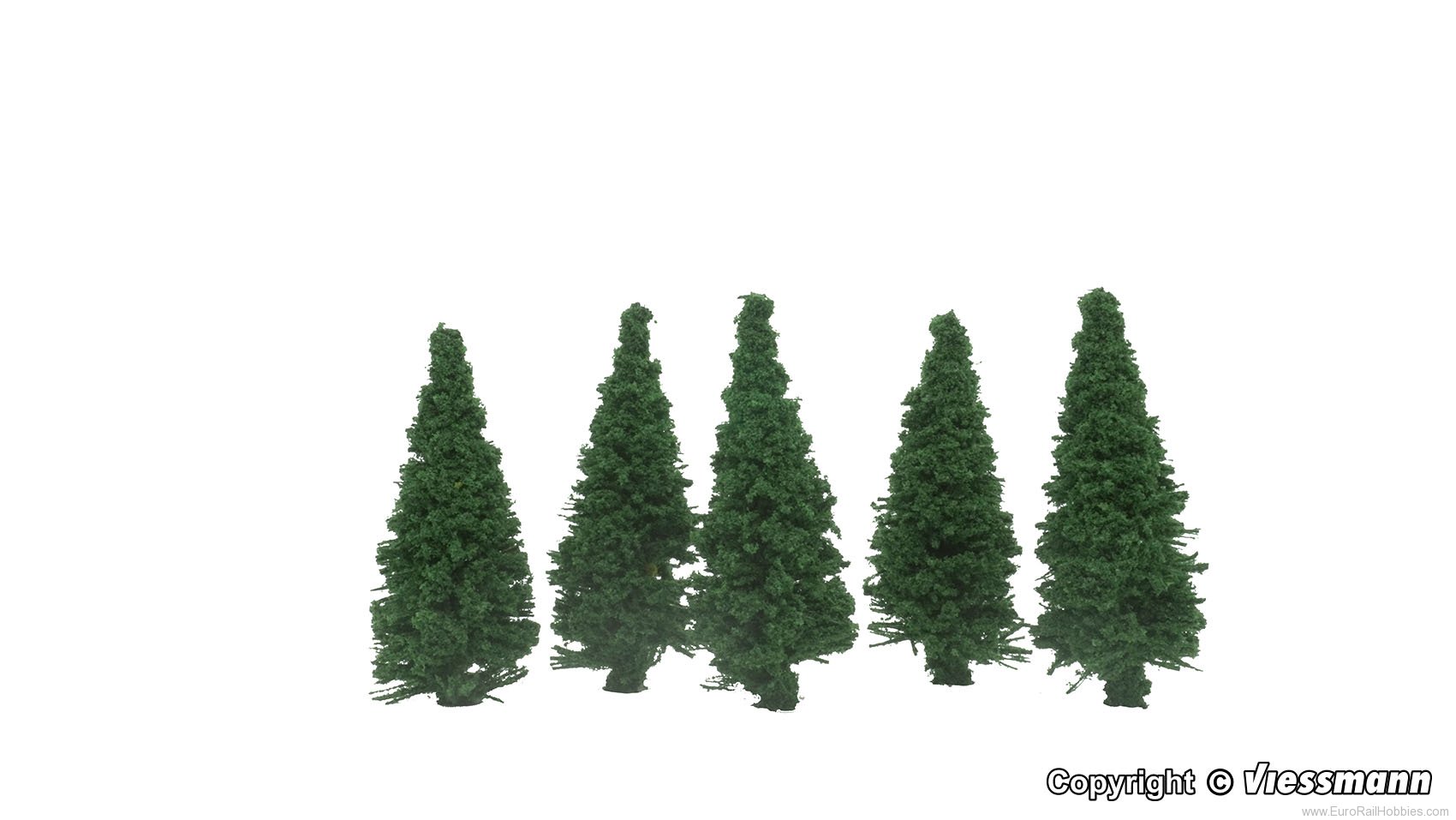 Vollmer 48405 48405 Fir tree 5 cm, 5 pieces