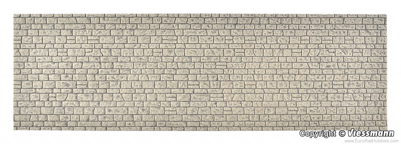 Vollmer 48720 Wall plate natural stone 
