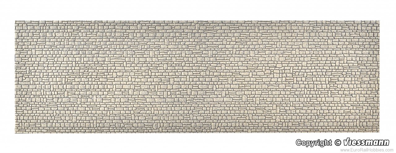Vollmer 48721 Wall plate quarried stone 