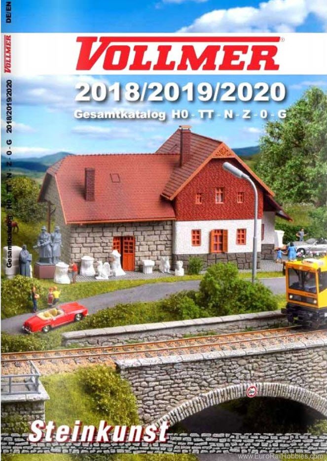 Vollmer 499994 Vollmer Catalogue 2018/19/20 German/English