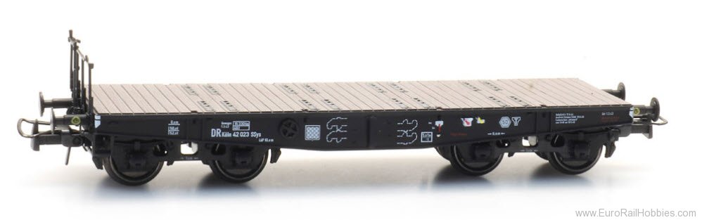 Artitec 20.281.23 German Flat Car TrapeztrÃ¤ger DR Ssys KÃ¶