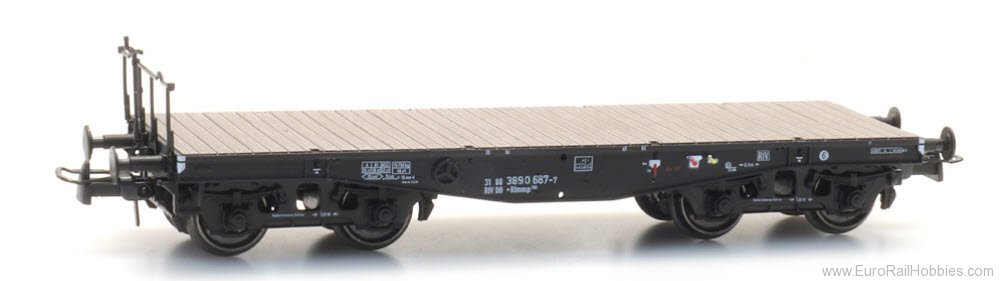 Artitec 20.283.08 German Flat Car GewÃ¶lbter TrÃ¤ger DB Rim