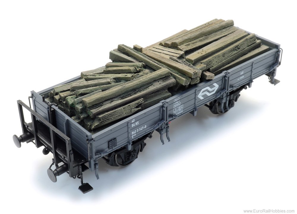 Artitec 28.125 Cargo: old Sleepers for sand wagon
