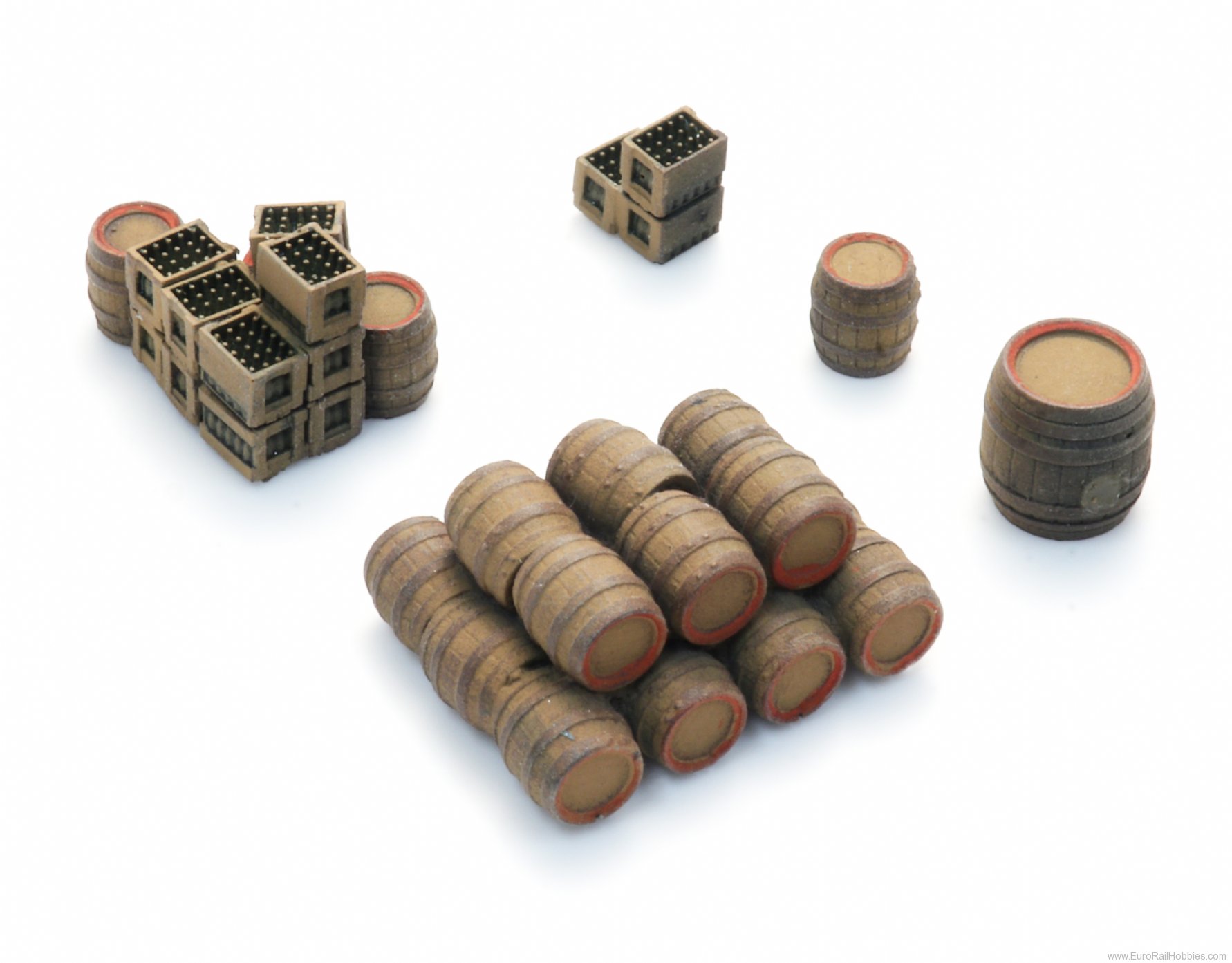 Artitec 312.044 Truckload wooden beer barrels
