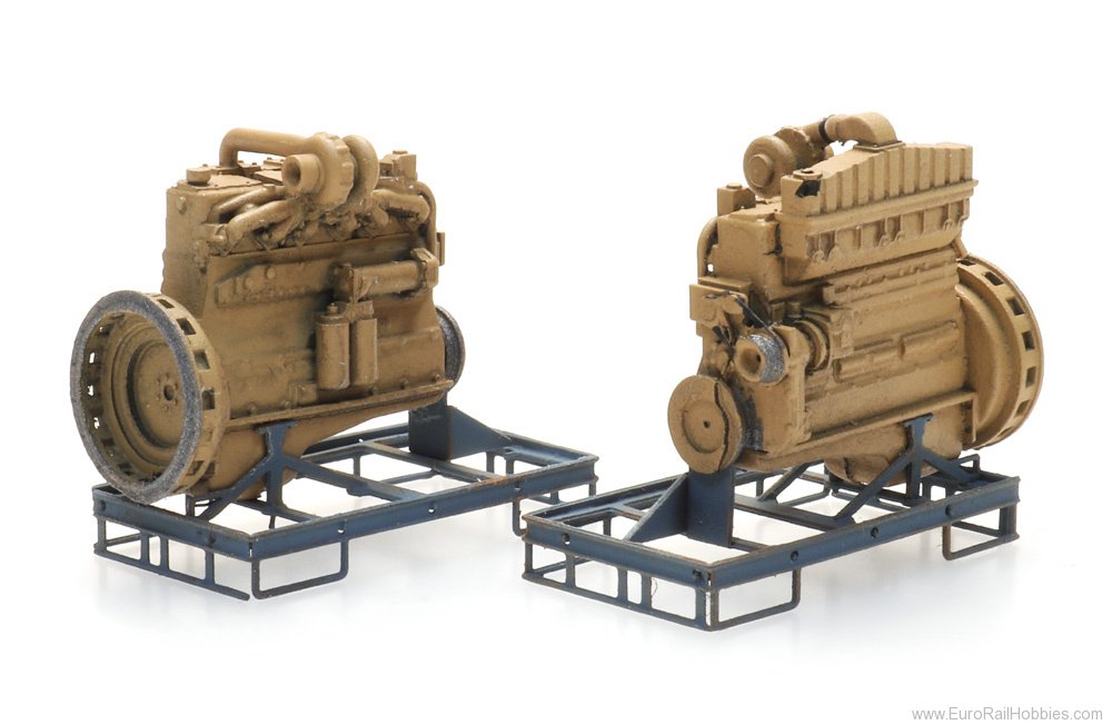 Artitec 316.099 Industrial diesel engine on transport pallet 