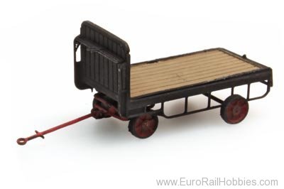 Artitec 316.14-BK Trailer electric platform truck, black, 1:160