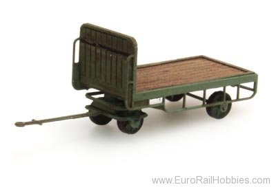 Artitec 316.14-GN Luggage trailer green - 1:160 ready-made
