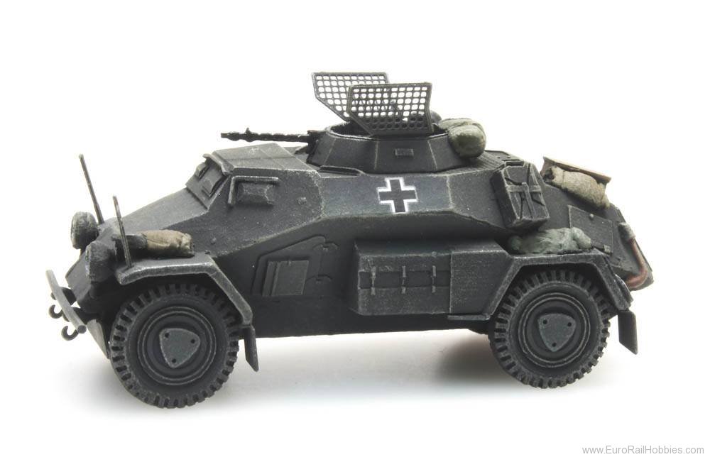 Artitec 387.105-GR Sd.Kfz 221 4 Rad MG 34 grau