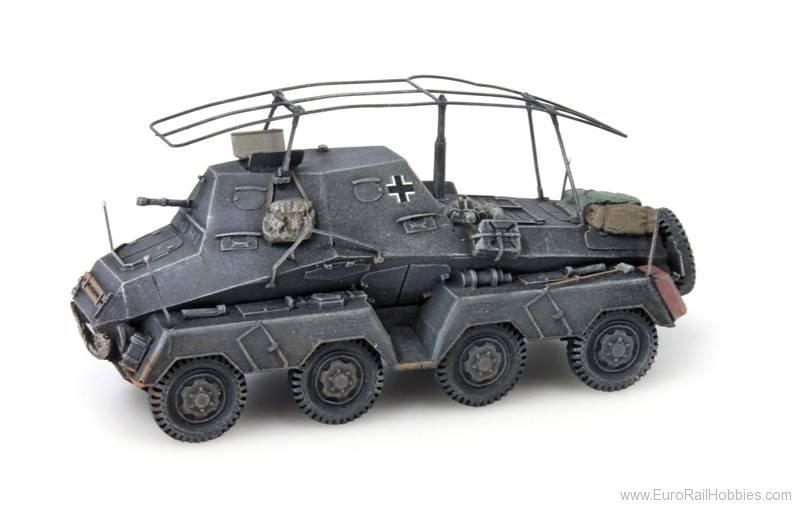 Artitec 387.141 Sd.Kfz 263 8-Rad Funkwagen, grey, 1:87 resin 