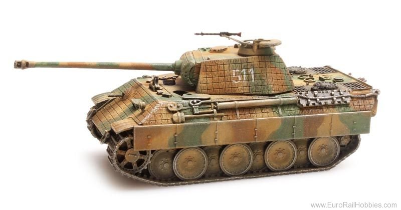 Artitec 387.156 Panther Ausf A, Zimmerit, camo