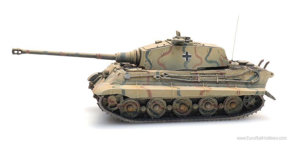 Artitec 387.17-CM Tiger II Henschel, Camo, 1:87 resin ready mad