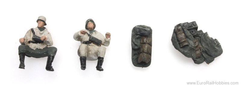 Artitec 387.254 Kettenkrad crew and luggage winter (Factory S