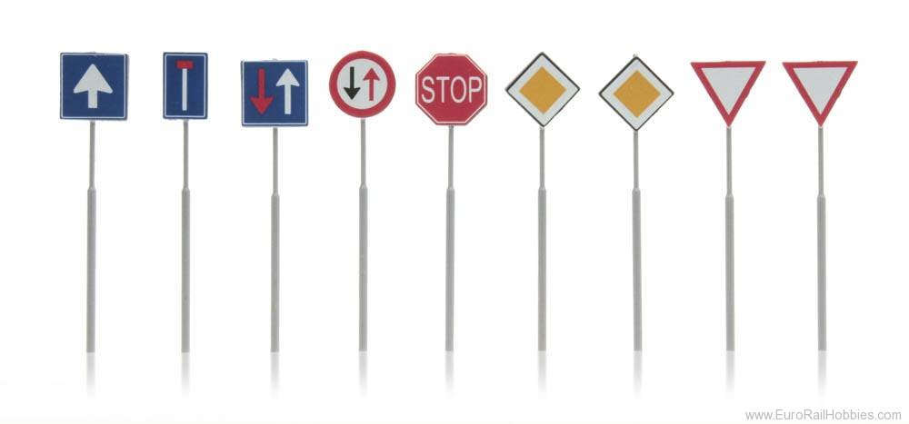 Artitec 387.263 Dutch traffic signs 9 pieces