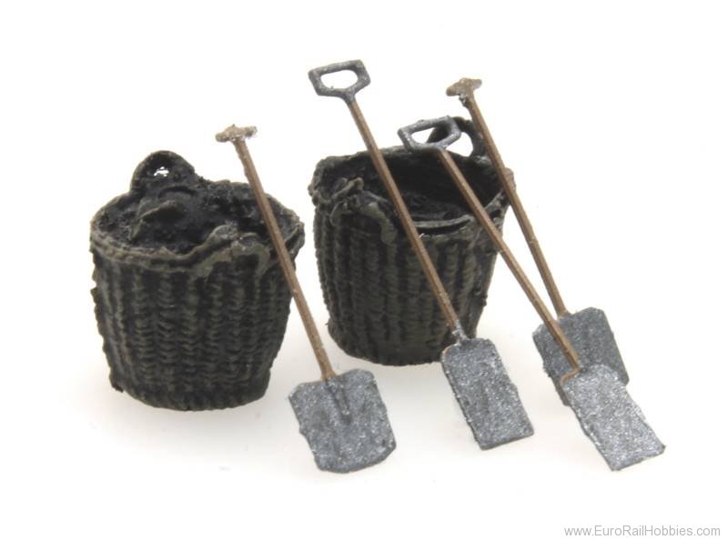 Artitec 387.277 Coal baskets and tools