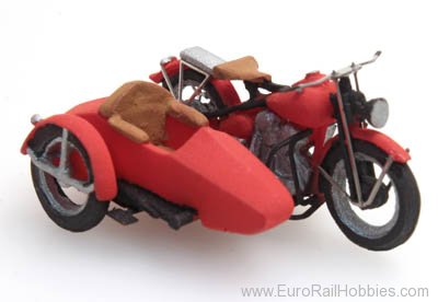 Artitec 387.29 US Liberator motor red + sidecar