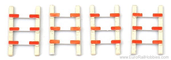 Artitec 387.56 4 pieces of fence for railroad crossing, 1:87
