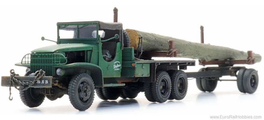 Artitec 387.612 GMC CCKW-353 Timber Transport Truck