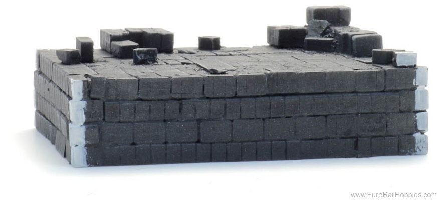 Artitec 387.622 Stack of briquettes depot, broken down