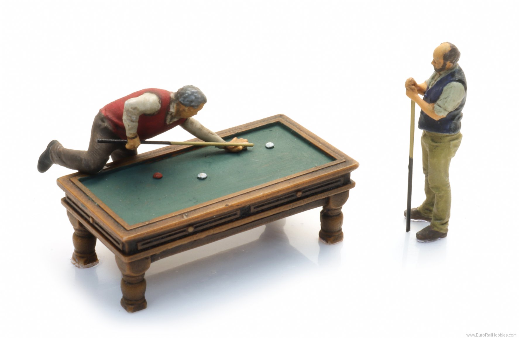 Artitec 387.693 Billiard table with 2 figures