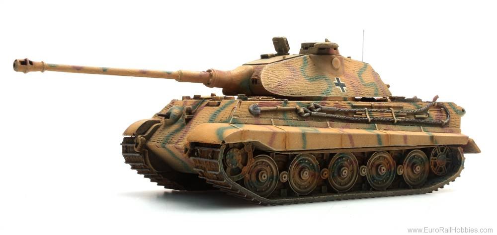 Artitec 387.75-CM Tiger II (Porsche), Zimmerit, Camo, 1:87 read