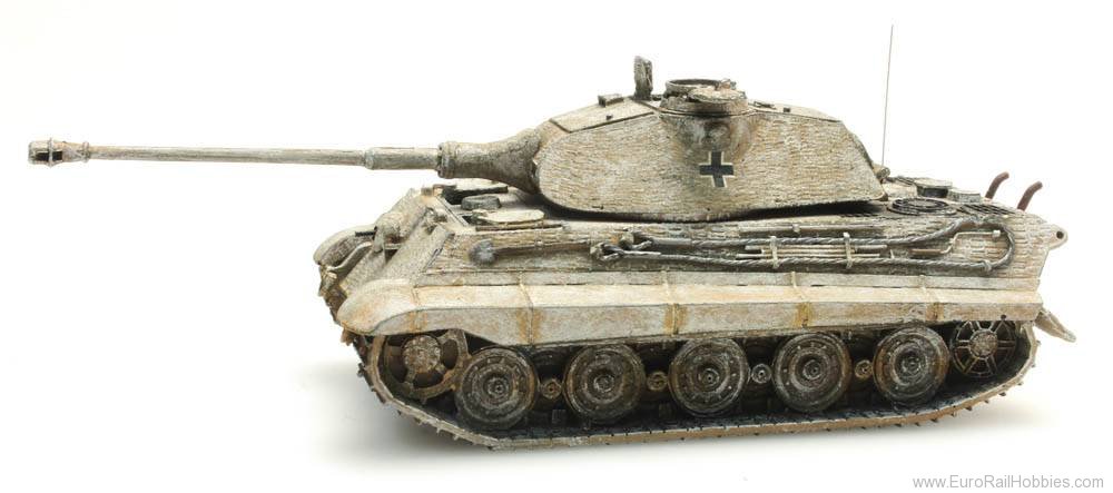 Artitec 387.75-WY Tiger II Porsche, Zimmerit, Winter, 1:87 read