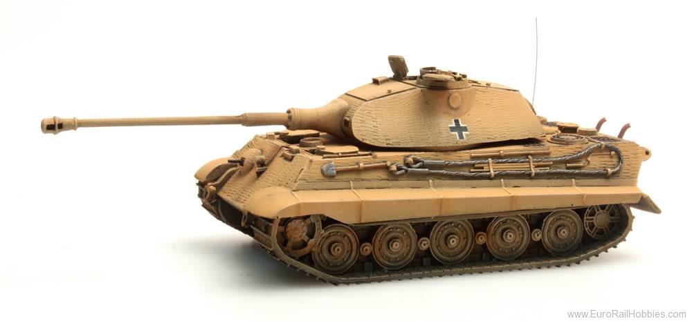 Artitec 387.75-YW Tiger II Porsche, Zimmerit, dunkelgelb, 1:87 