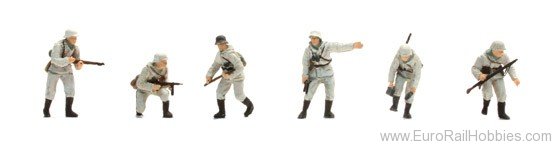 Artitec 387.81-W1 Set 1 Deutsche Infanterie, winter, 6 figures