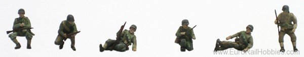 Artitec 387.91 US Infantry sitting on tank 6 figures