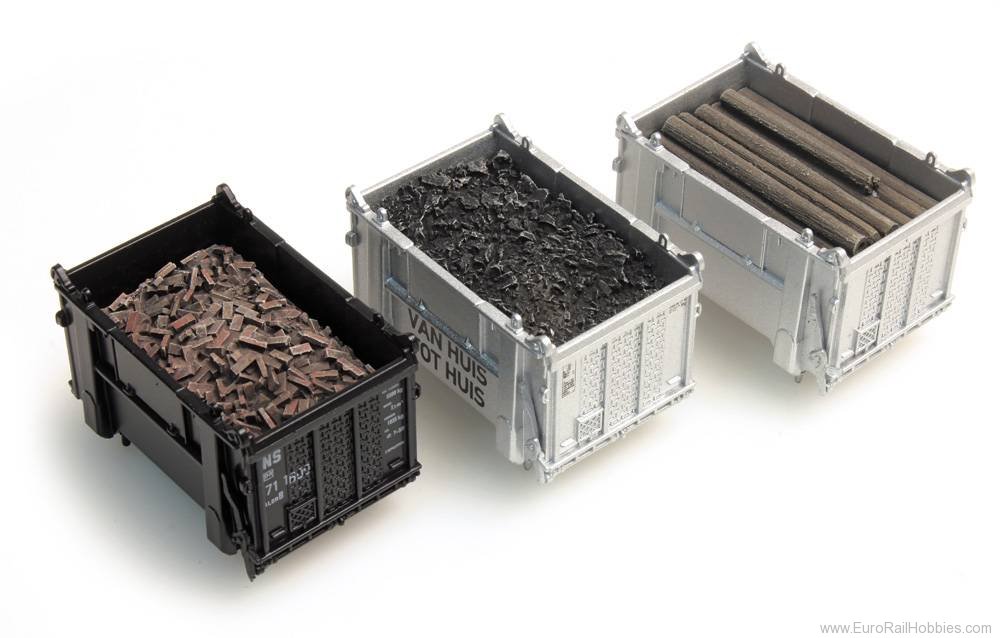 Artitec 487.801.02 Cargo container: coal, beams, rubble