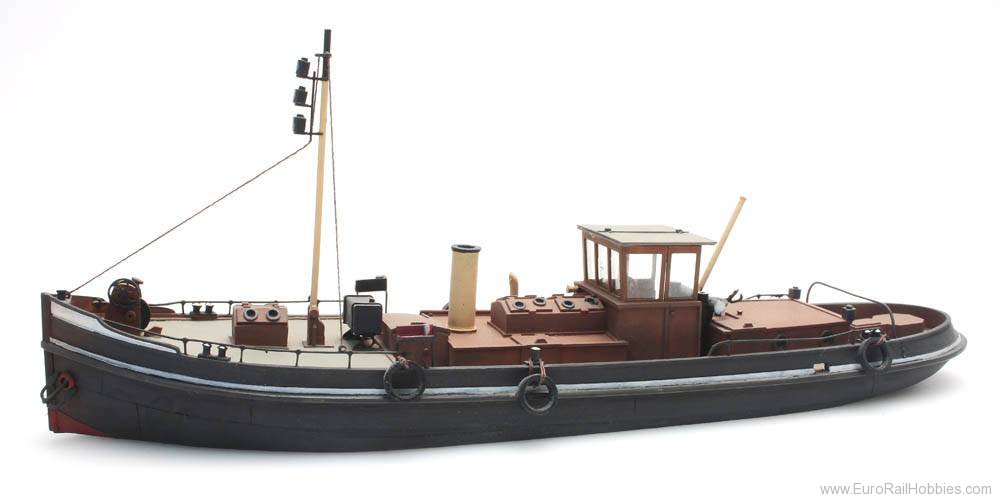 Artitec 50.103 Canal steam tug - resin kit - 1:87