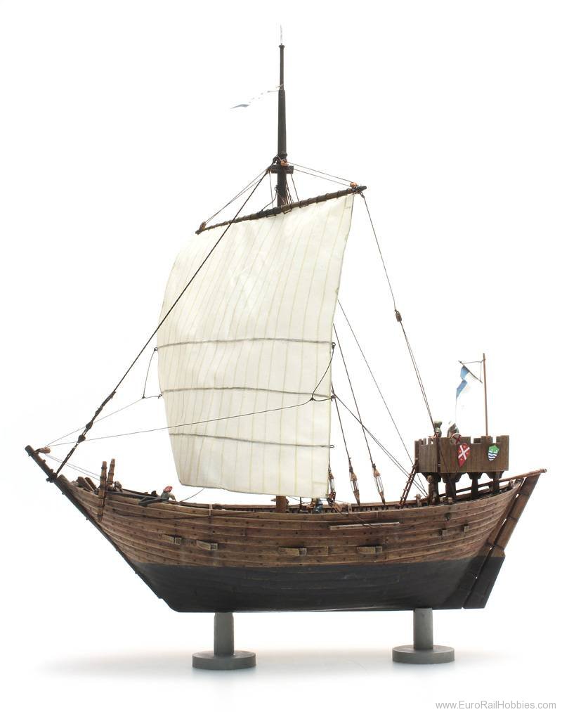 Artitec 50.134 Cog ship 14th century - resin kit - 1:87